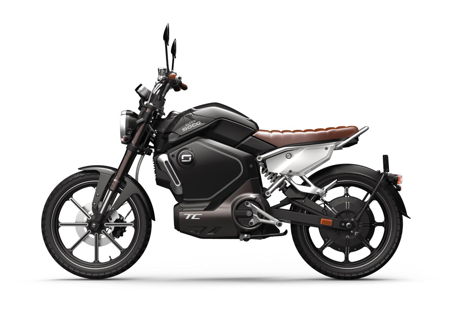 Электромотоцикл White Siberia Super Soco TC купить в Тольятти