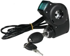 Вольтметр с ключом зажигания для электросамокатов KUGOO M4 / Max Speed/ M4 Pro/ M5/ G1 купить в Тольятти