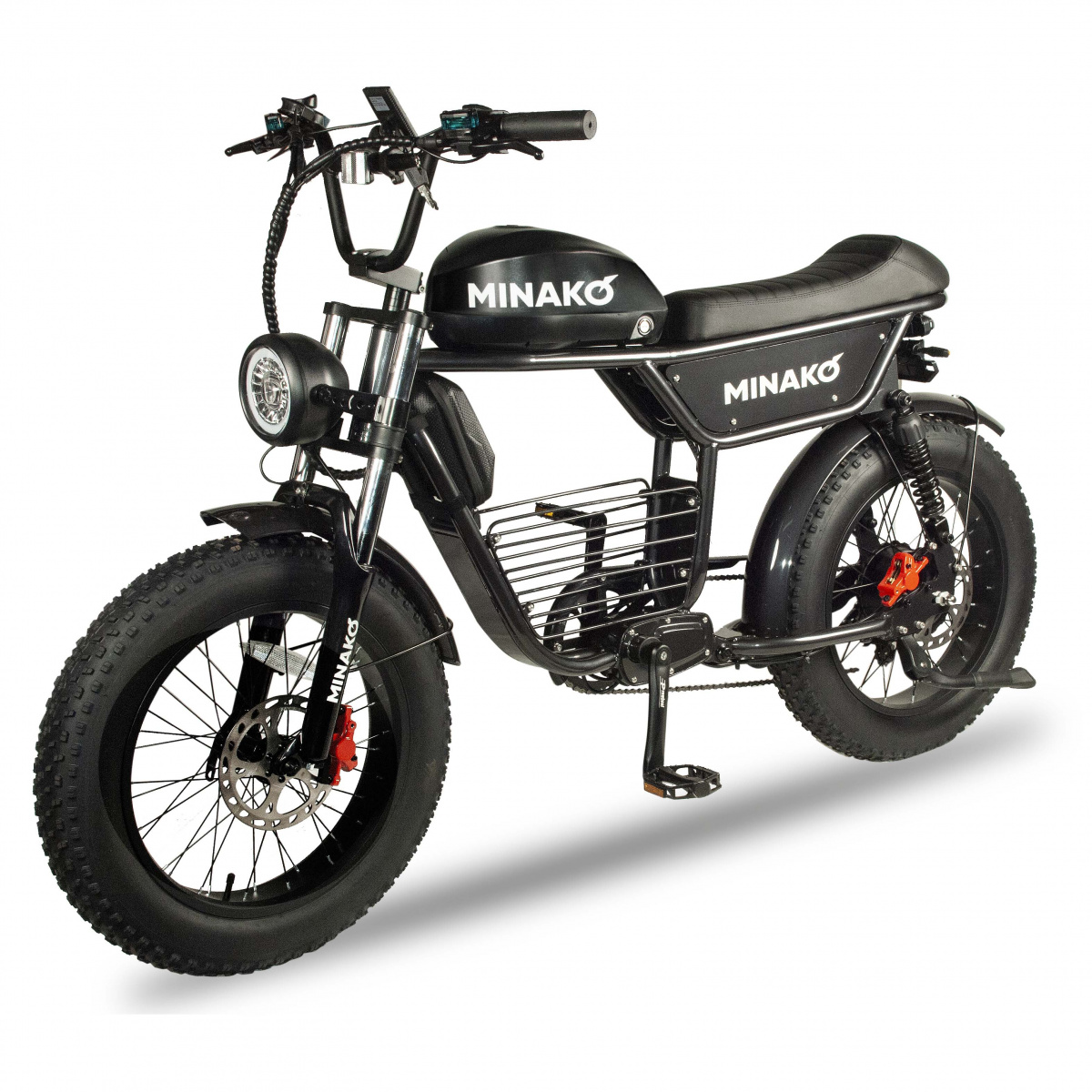 Электровелосипед Minako Bike Чёрный купить в Тольятти