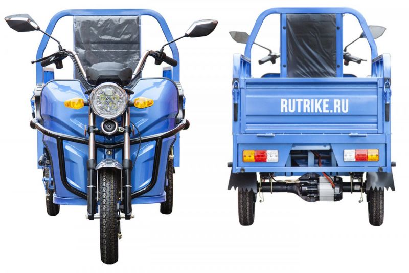 Грузовой электротрицикл Rutrike Вояж К22 1200 60V/800W купить в Тольятти