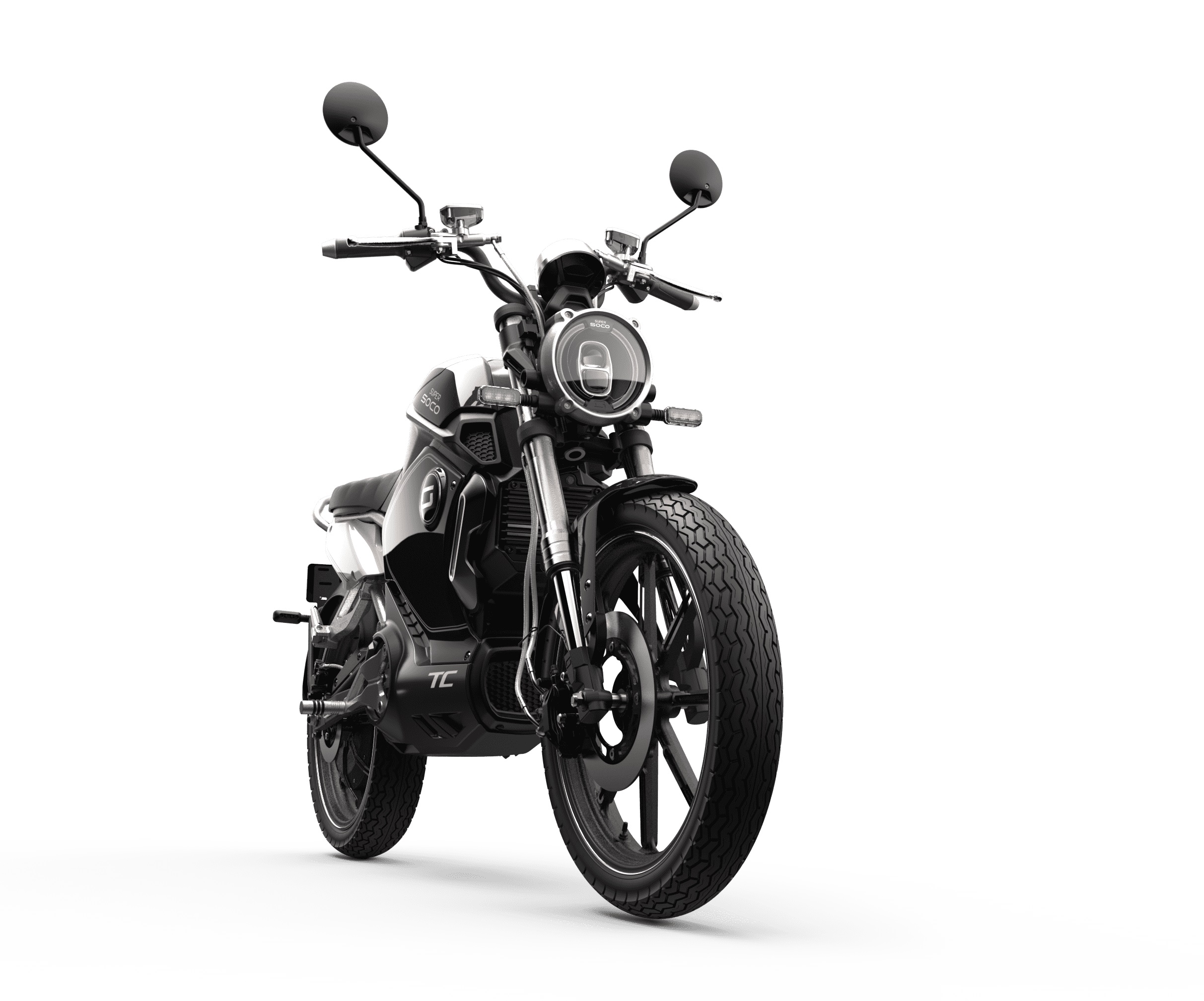 Электромотоцикл White Siberia Super Soco TC купить в Тольятти