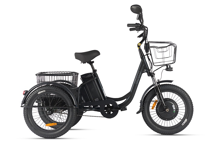 Трёхколёсный электровелосипед Eltreco Porter Fat 500 купить в Тольятти
