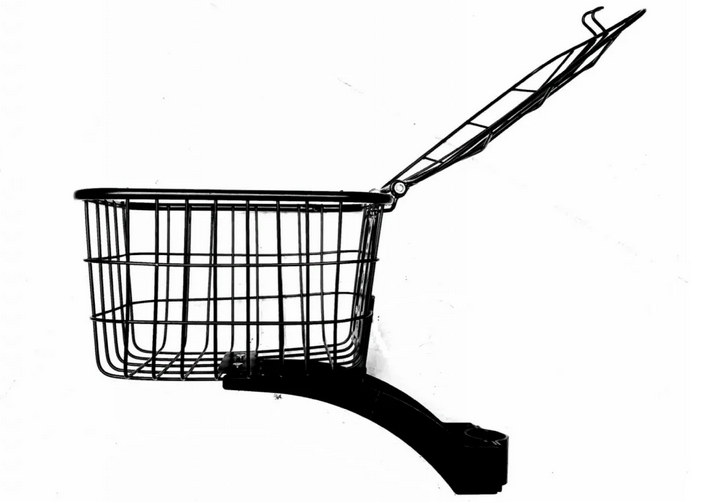 Корзина металическая подсидельная для электросамоката купить в Тольятти