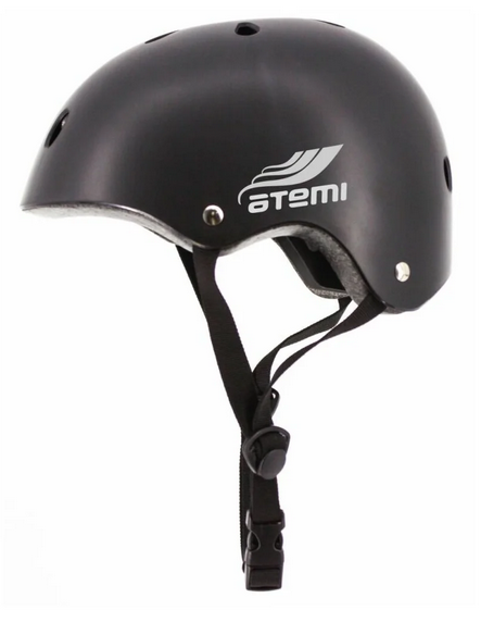 Шлем защитный подростковый Atemi AH07BM, размер M, цвет черный купить в Тольятти