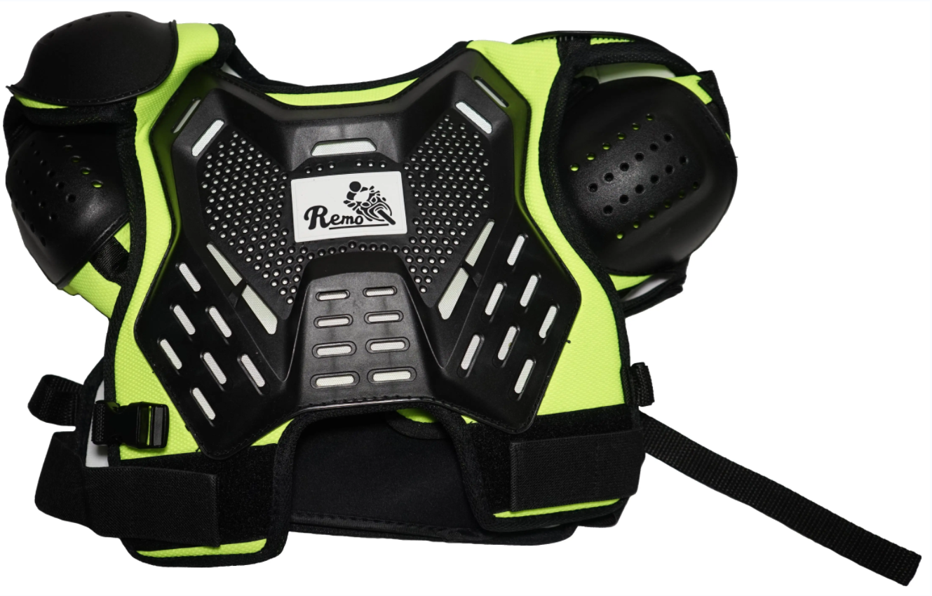 Комплект (черепаха+наколен+налокот) REMO черный-желтый G6 S купить в Тольятти