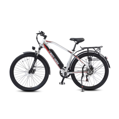 Электровелосипед WHITE SIBERIA CAMRY ALLROAD Cеребристый купить в Тольятти