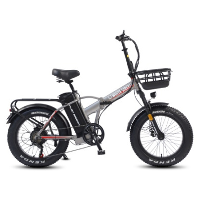 Электровелосипед White Siberia Slav Pro Серый купить в Тольятти