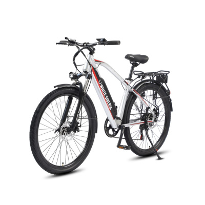 Электровелосипед WHITE SIBERIA CAMRY ALLROAD Cеребристый купить в Тольятти
