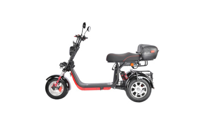 Электроскутер CityCoco White Siberia Pro Trike 178W купить в Тольятти