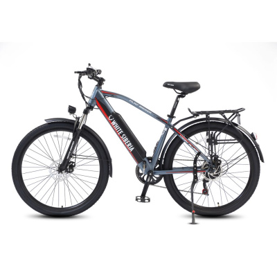 Электровелосипед WHITE SIBERIA CAMRY ALLROAD Синий купить в Тольятти