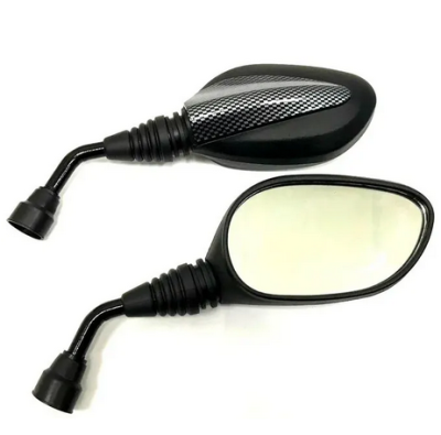 Зеркала заднего вида (ZX2447С) D10 2шт (Черный карбон) купить в Тольятти