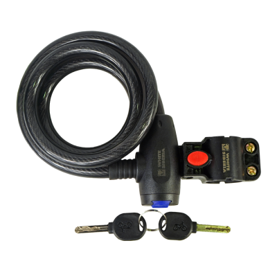 Замок тросовый с ключом для электросамоката купить в Тольятти