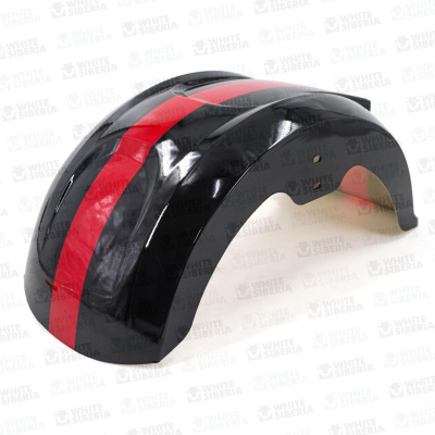 Крыло переднее с выемкой черное с красной полосой WS 2 WD купить в Тольятти